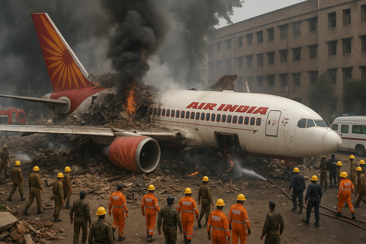 Air India Flight AI‑171 crash